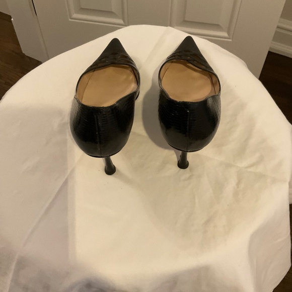 Jimmy Choo 2.75 inch Black Patent pump size 40.5 - Picture 4 of 5